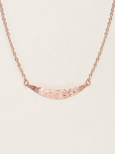 Holly Yashi Lunette Necklace - Rose Gold    