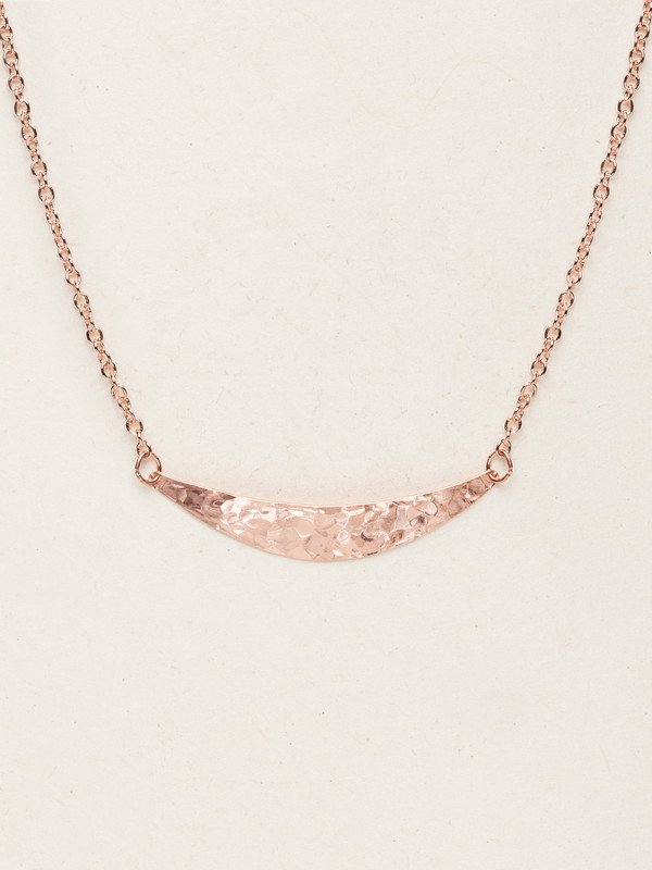 Holly Yashi Lunette Necklace - Rose Gold    