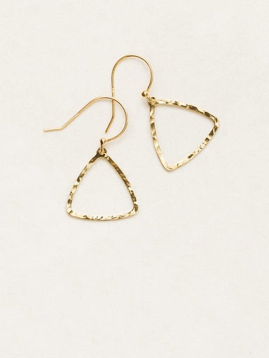 Holly Yashi Delta Earrings - Gold    