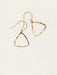 Holly Yashi Delta Earrings - Gold    