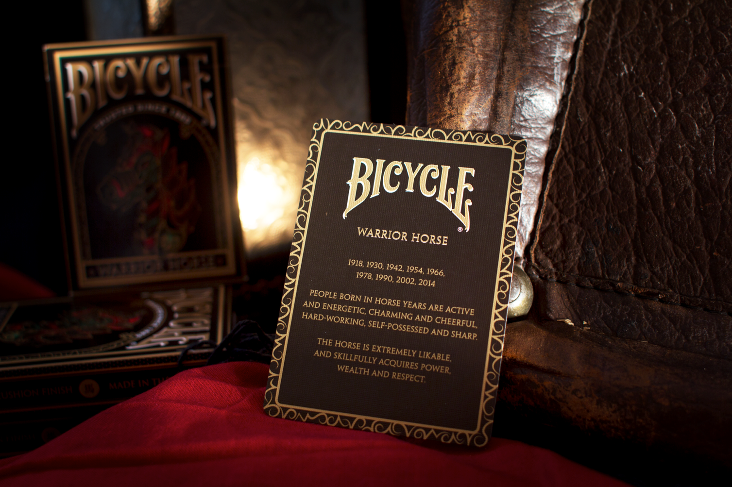 Bicycle Warrior Horse Playing Cards    
