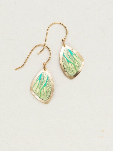 Holly Yashi Layla Earrings - Torrid Green    