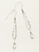 Holly Yashi Celestine Drop Earrings - Silver/Moonlight    