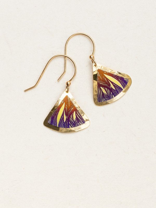 Holly Yashi Rae Earrings - Brown    