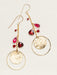 Holly Yashi Sadie Drop Earrings - Scarlet    