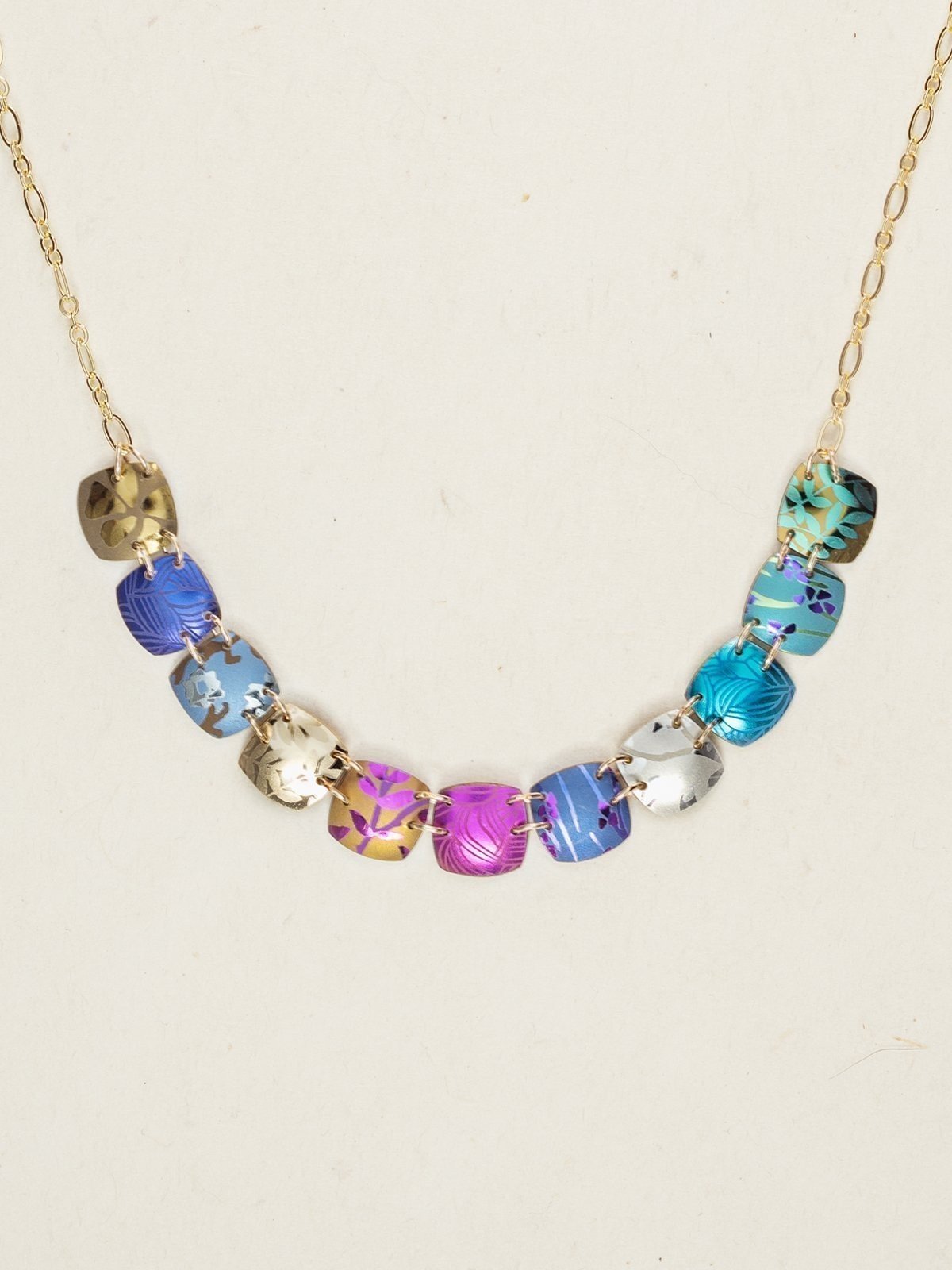 Holly Yashi Elara Earrings - Purple/Turquoise    