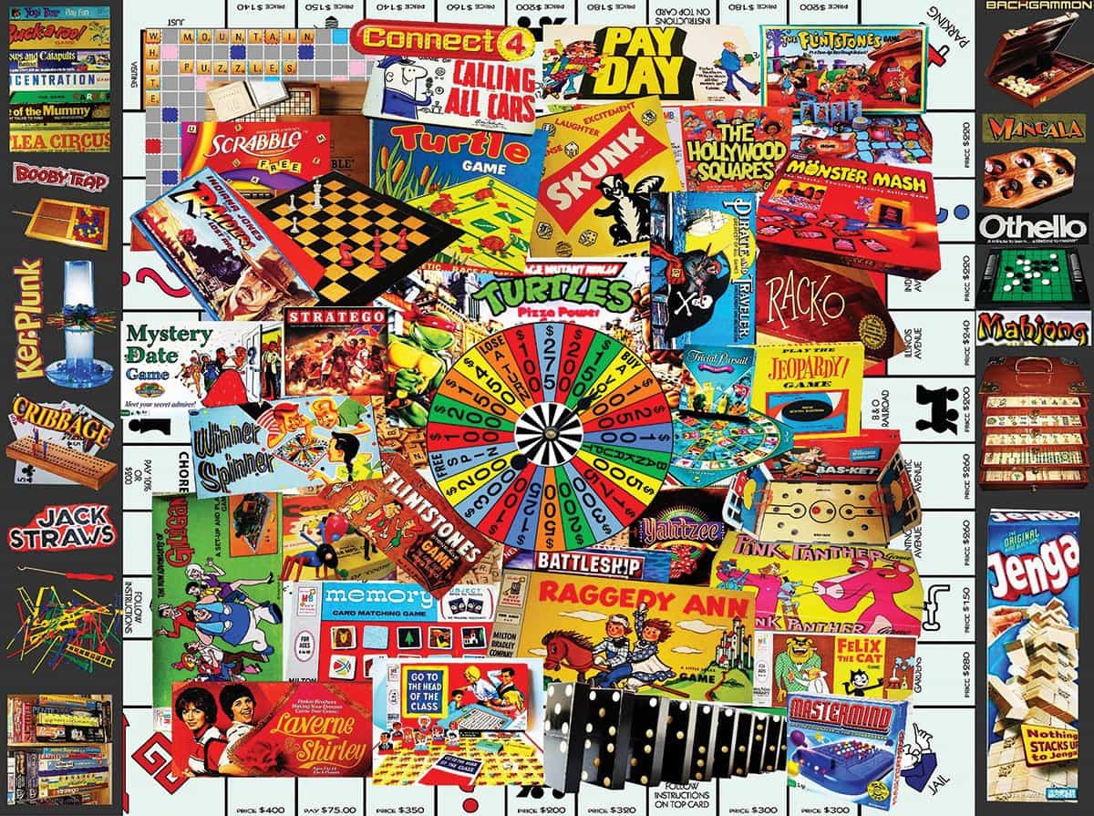 Favorite Games Large Format 300 Piece Puzzle    