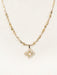 Holly Yashi Bella Flora Beaded Necklace - Gold    