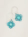 Holly Yashi Bella Flora Earrings - Calcite/Ocean    