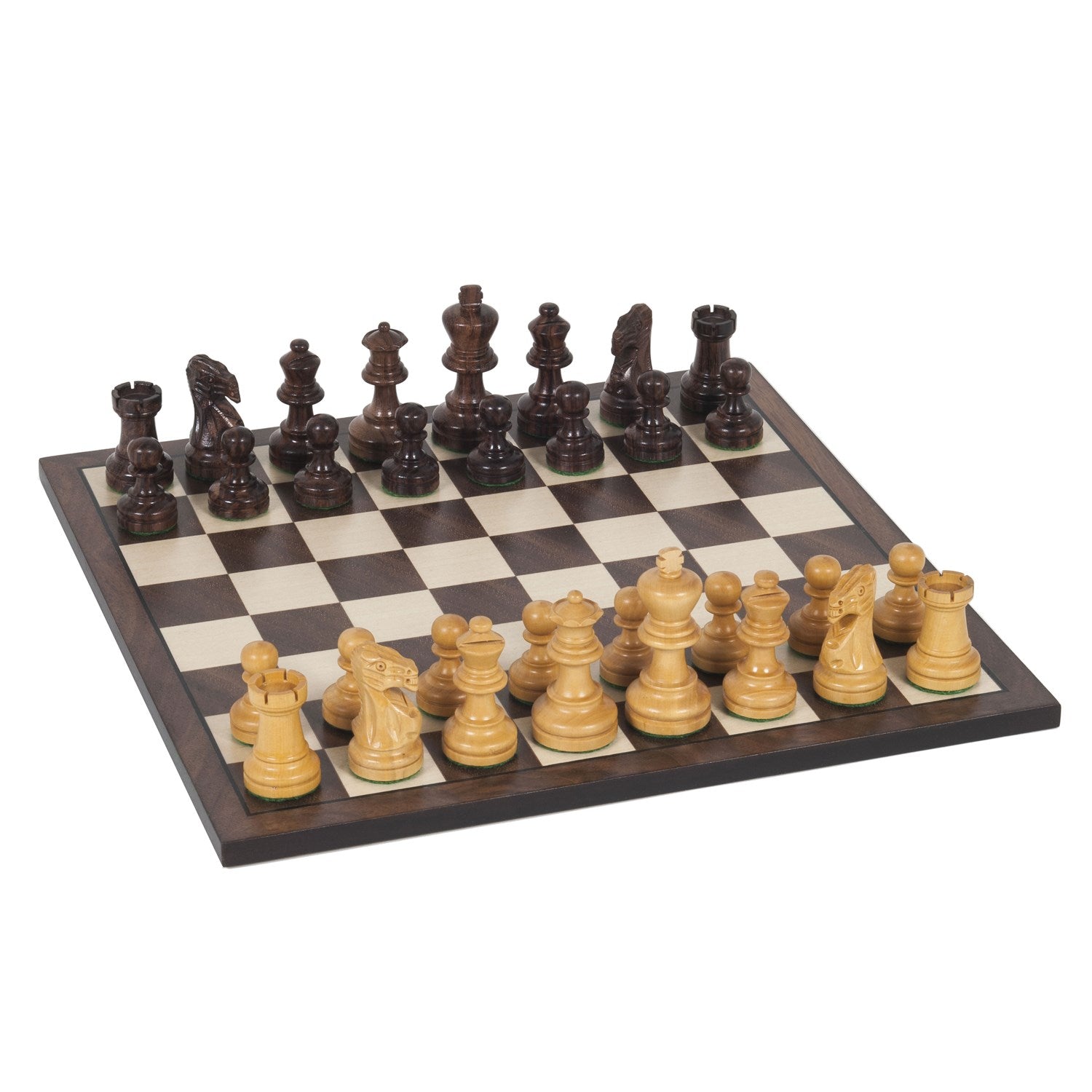 12 Inch Wooden Chess Set    