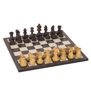 12 Inch Wooden Chess Set    