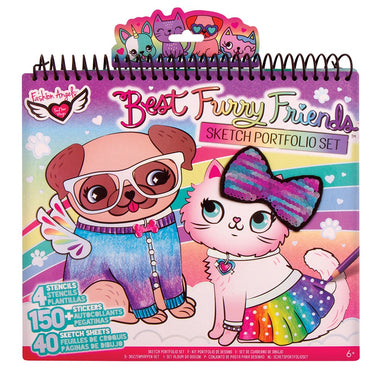 Best Furry Friends Sketch Portfolio Set    