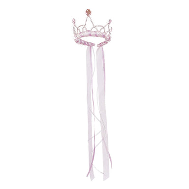 Ribbon Tiara - Light Pink    