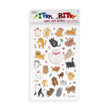 Itsy Bitsy Stickers - Puffy Pets    
