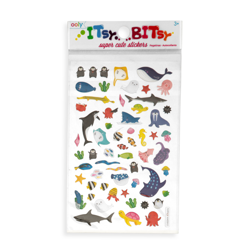 Itsy Bitsy Stickers - Marine Friends    