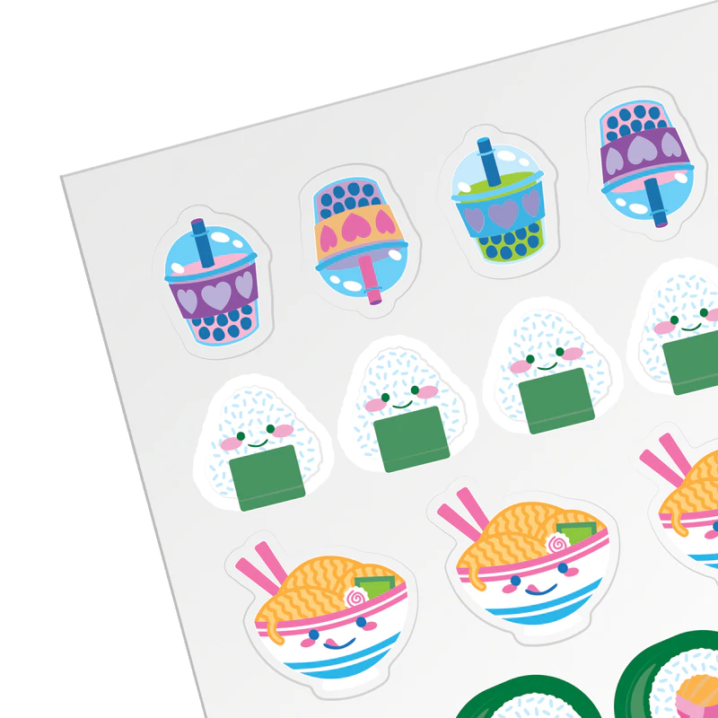 Itsy Bitsy Stickers - Ramen Sushi    