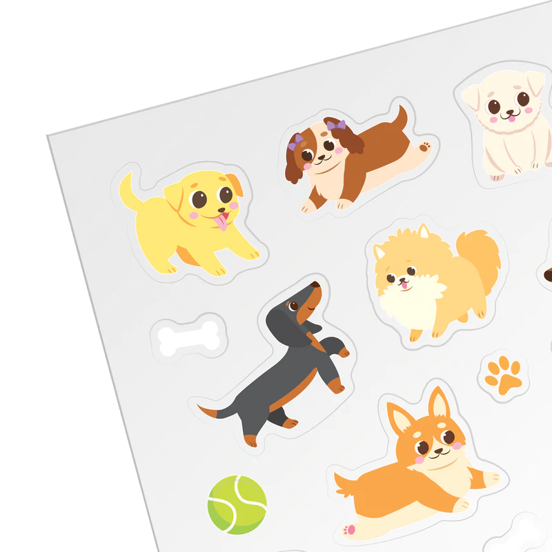 Itsy Bitsy Stickers - Puppy Love    