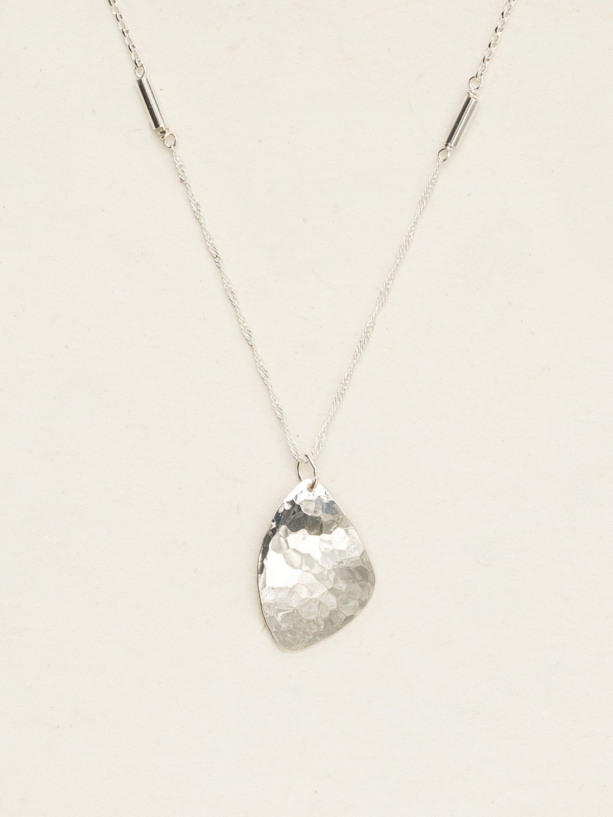 Holly Yashi La Luz Pendant Necklace - Silver    