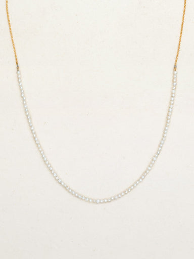 Holly Yashi Phoebe Pearl Necklace in White    