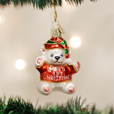 Old World Christmas - Baby's First Christmas Ornament    