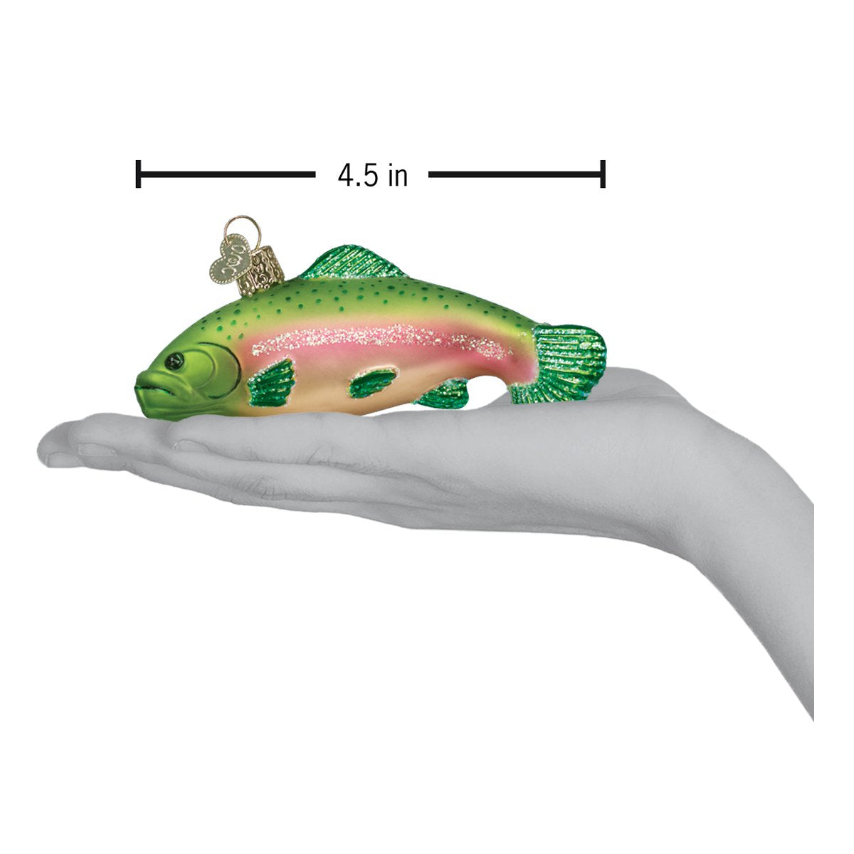 Old World Christmas Rainbow Trout Ornament