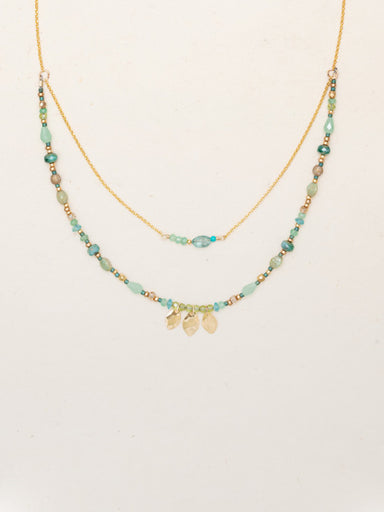 Holly Yashi Tulum Necklace - Aqua    