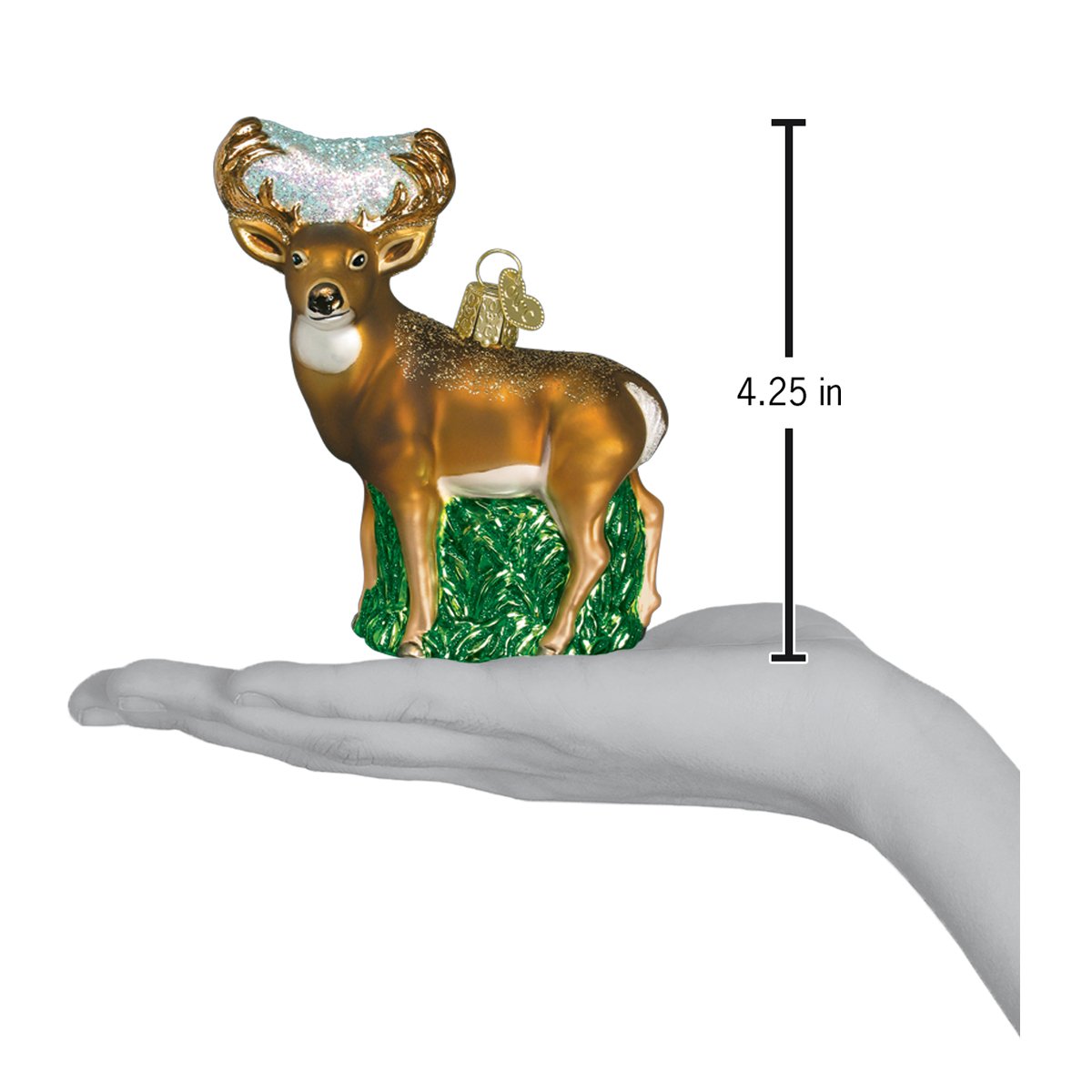 Old World Christmas Whitetail Deer Ornament