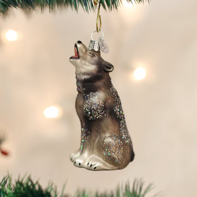 Old World Christmas Howling Wolf Ornament    