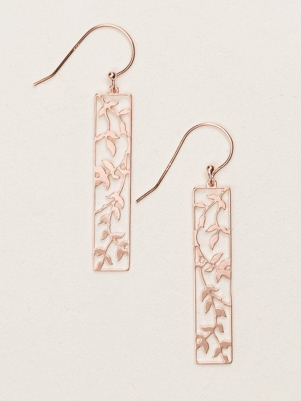 Holly Yashi Everly Earrings - Rose Gold    