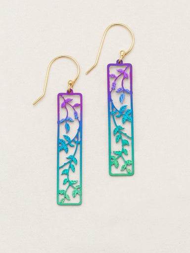 Holly Yashi Everly Earrings - Purple/Turquoise    