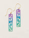 Holly Yashi Everly Earrings - Purple/Turquoise    