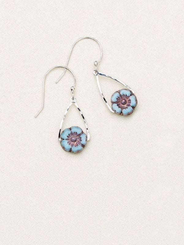 Holly Yashi June Bug Earrings - Summer Sky    