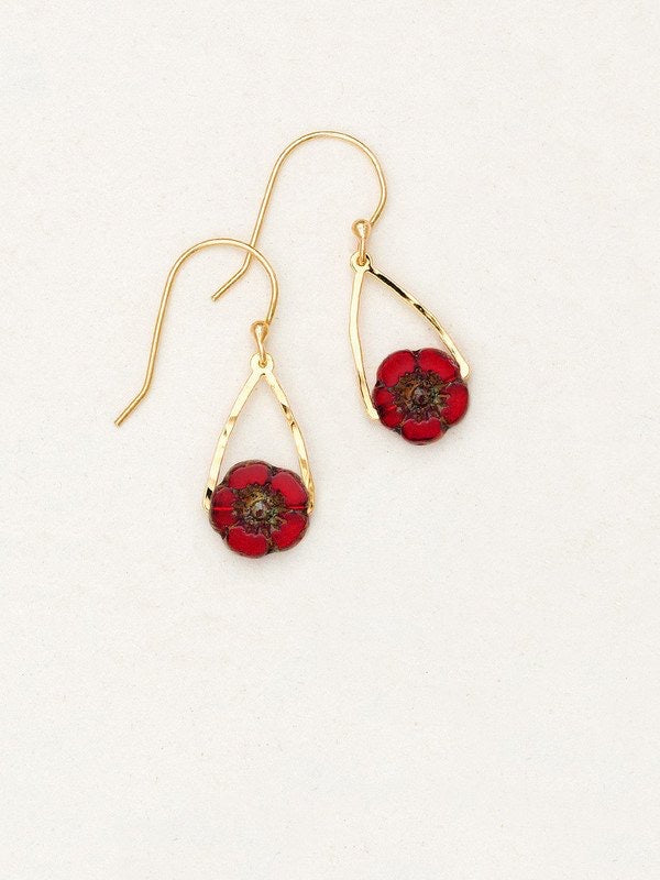 Holly Yashi June Bug Earrings - Chili    