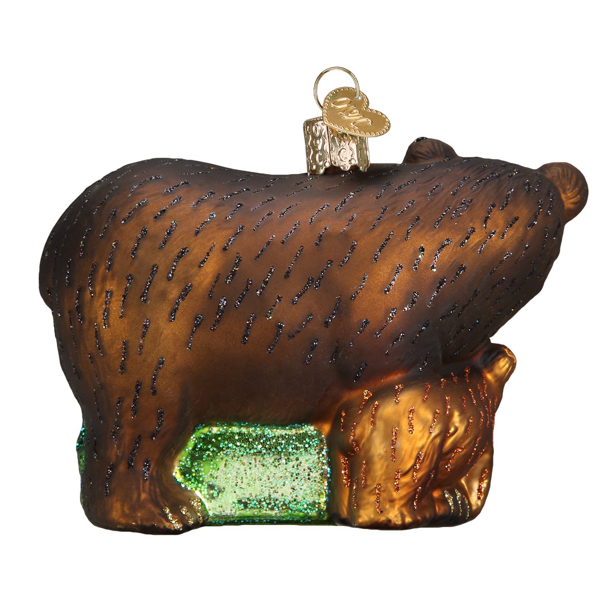 Old World Christmas - Bear With Cubs Ornament    
