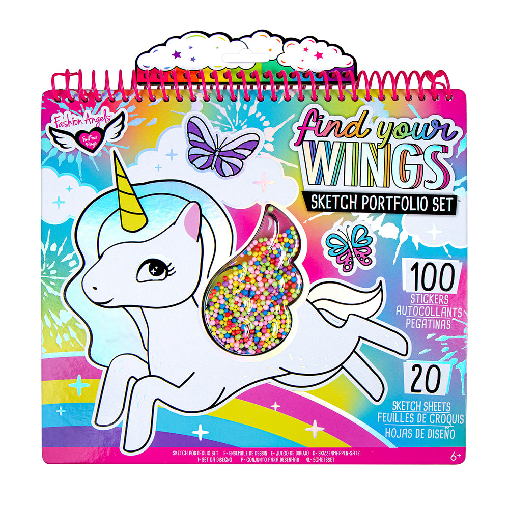 Find Your Wings Sketch Portfolio Set    