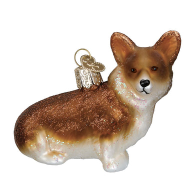 Old World Christmas Pembroke Welsh Corgi Ornament    