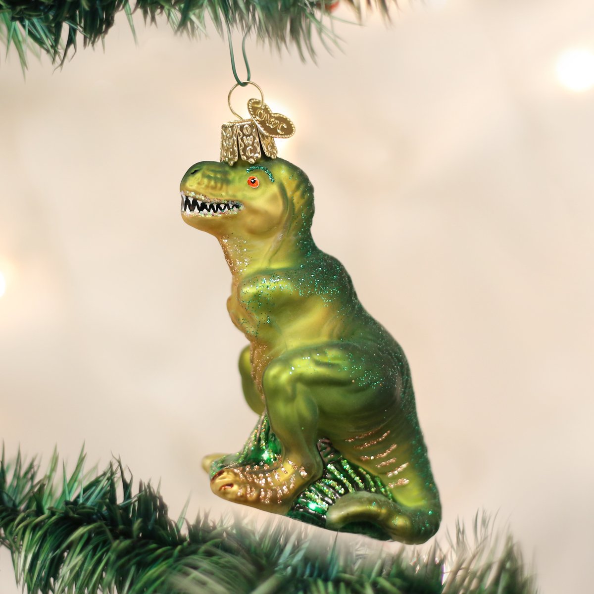 Old World Christmas - T-Rex Ornament    