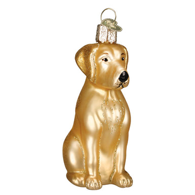 Old World Christmas - Yellow Lab Ornament    