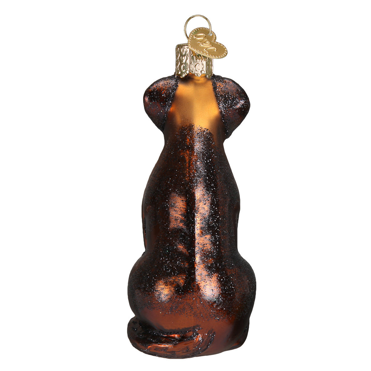 Old World Christmas Chocolate Lab Ornament    