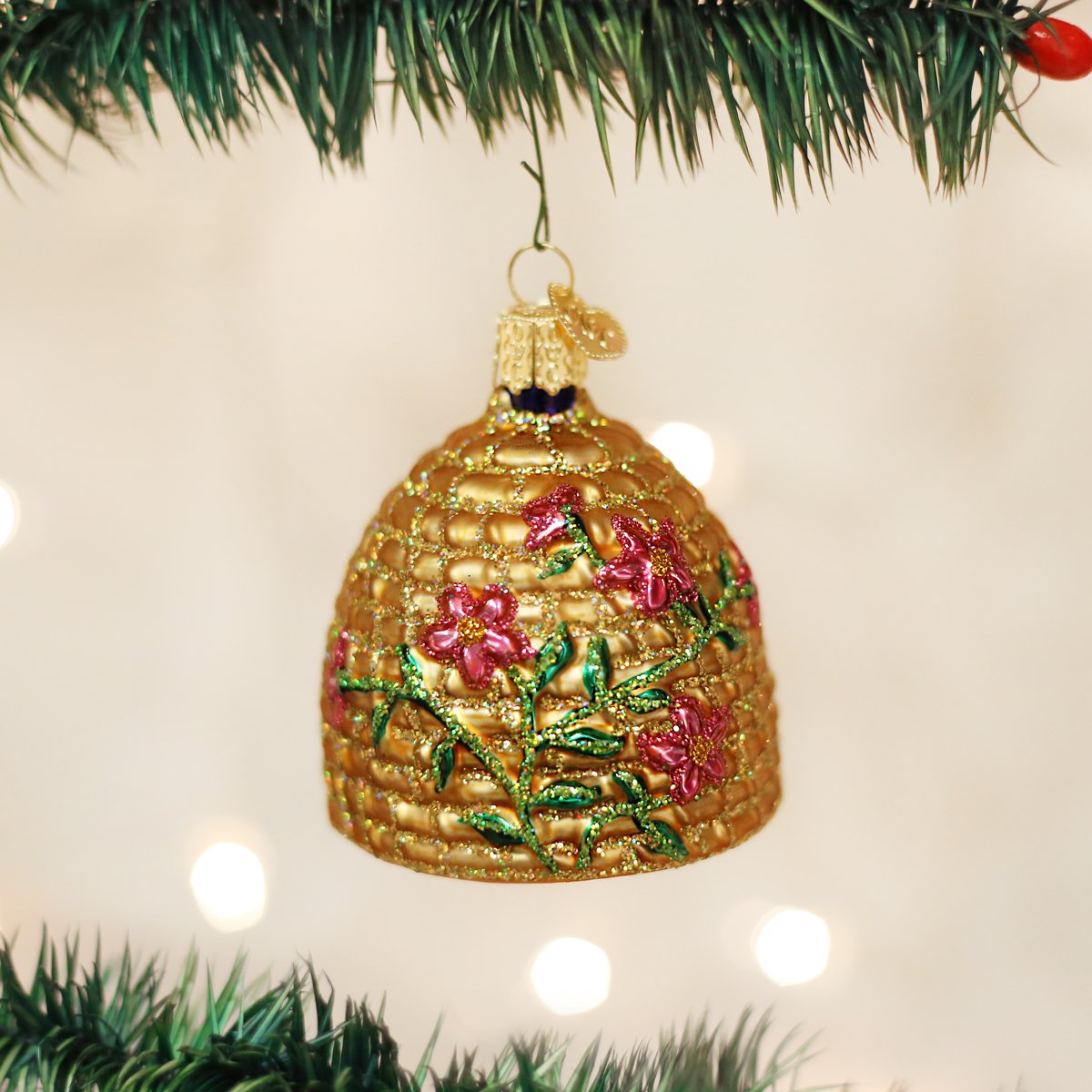 Old World Christmas - Bee Skep    