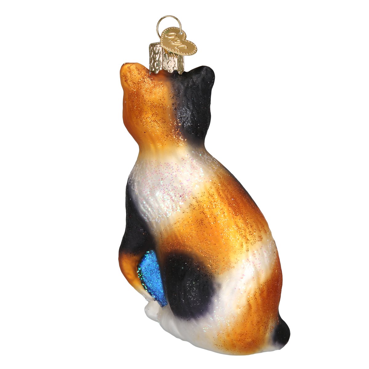 Old World Christmas - Calico Cat Ornament    