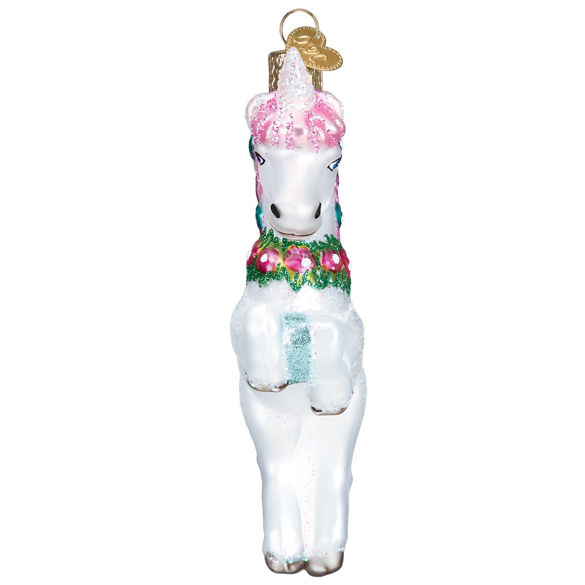 Old World Christmas - Prancing Unicorn Ornament    