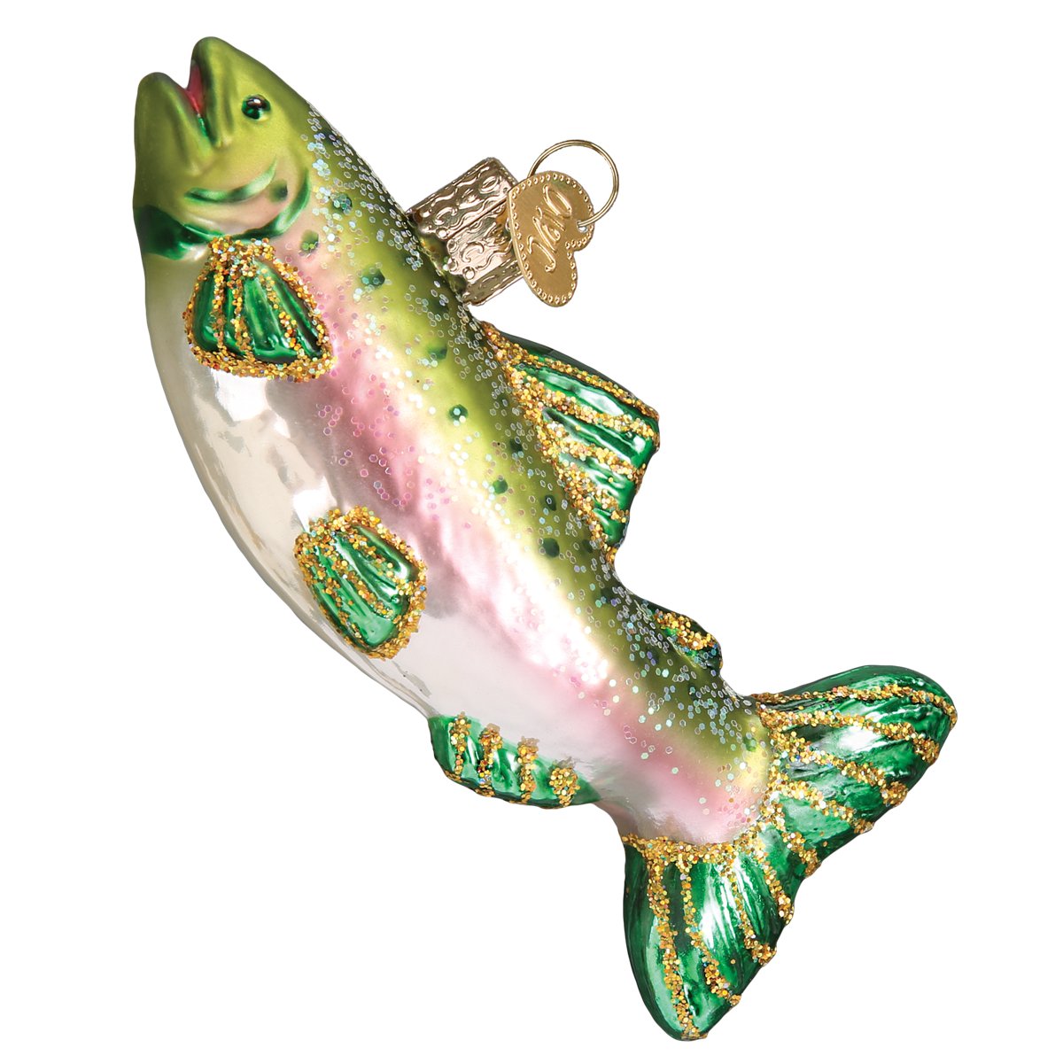 Old World Christmas - Alpine Rainbow Trout Ornament    