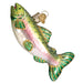 Old World Christmas - Alpine Rainbow Trout Ornament    