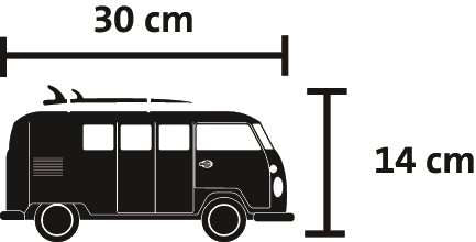 VW Bus 162 Piece 3D Puzzle    