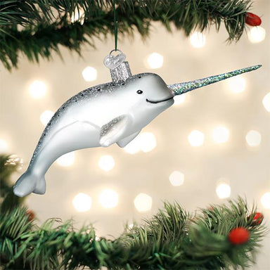 Old World Christmas - Narwhal Ornament    
