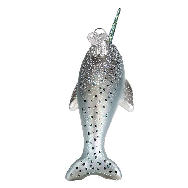 Old World Christmas - Narwhal Ornament    