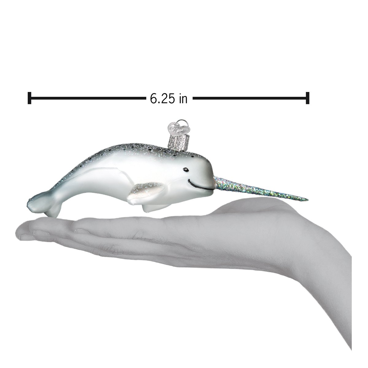 Old World Christmas - Narwhal Ornament    
