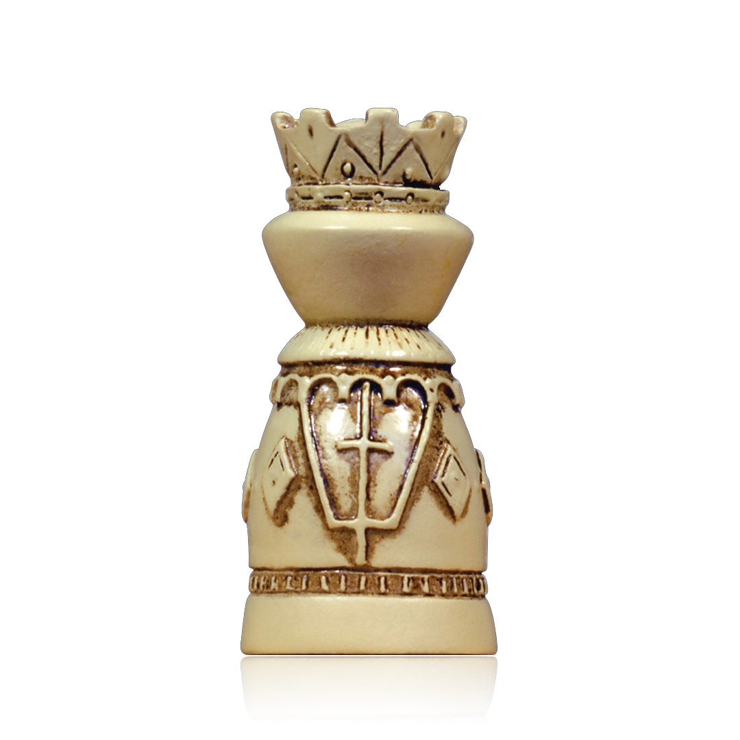 Medieval Chess Set -15 Inch Walnut Chess Board    