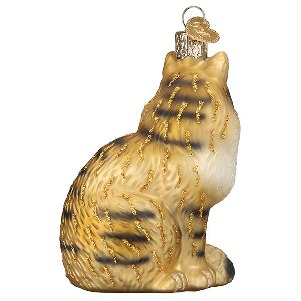 Old World Christmas Maine Coon Cat    